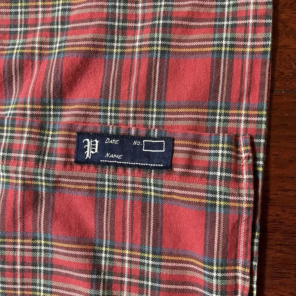 Ralph Lauren Shirt Mens 3xlt Long Sleeve Button-Down Multi Color Plaid Preppy